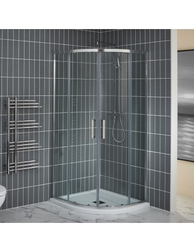 Cubix Thermostatic Shower Panel with Built-In Massage Jets & Water Blade