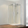 Aspirante Minimalist 9.5kW Electric Shower with Central Control - White Gloss