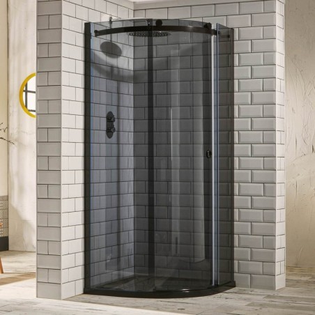 Aspirante Minimalist 9.5kW Electric Shower with Central Control - White Gloss