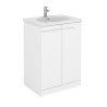 Frontline Compact Rimless 550mm Basin (1 Tap Hole)